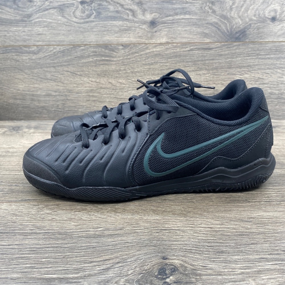 Nike Tiempo Legend 10 Academy Soccer Shoes Mens 9.5 Black DV4341-002 Indoor